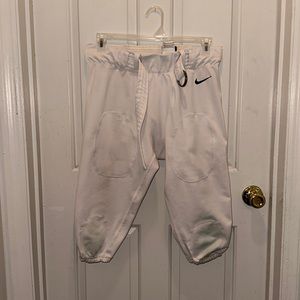 White Nike Football Pants